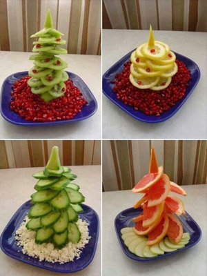 ассорти новогодних елок