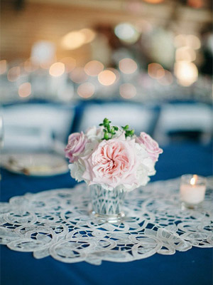 голубая скатерть