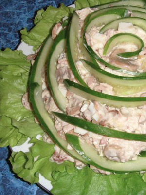 салат с зеленью