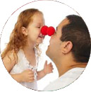 Удержать красный нос