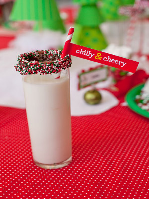 новогоднее молоко