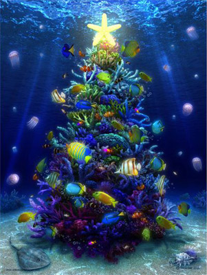 Новый год под водой