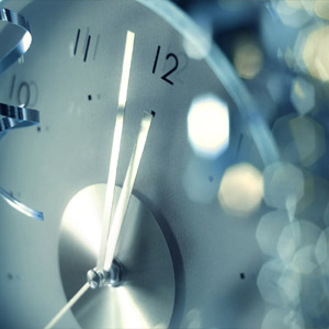 новогодние часы