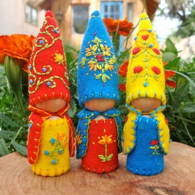 лесные гномы ручной работы