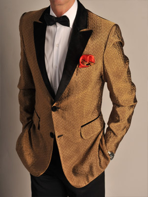 золотой пиджак жениха