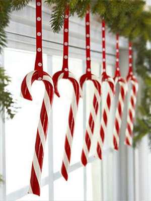 декор окон по новогоднему