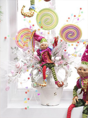 новогодний клоун