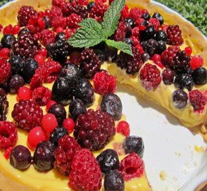 пирог с ягодами