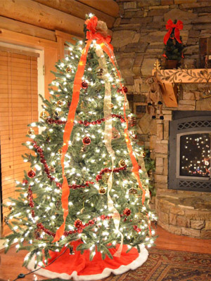  елочка в доме