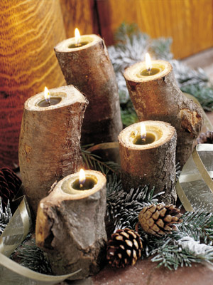 декор свечей