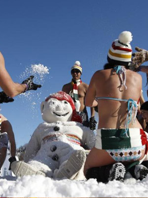 снежные обтирания