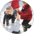 Снежки со Снежной Королевой