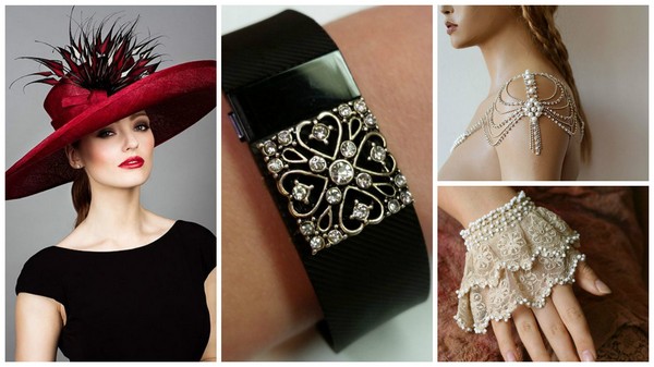 аксессуары для новогодних платьев