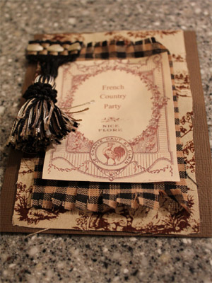 кантри открытка