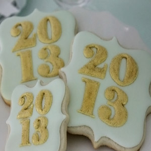 новогоднее печенье