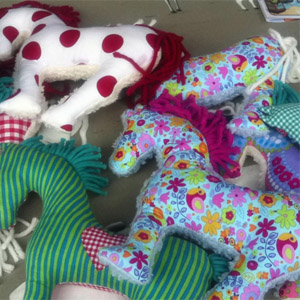 тканьевой брелок