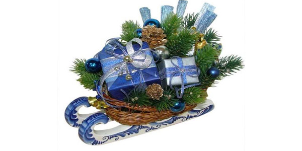 Новогодние поздравления и подарки почтой