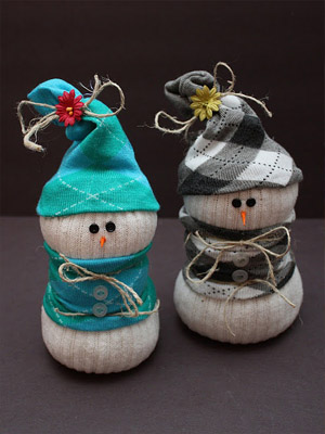 снеговички-сувениры