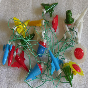 гирлянда самолетики