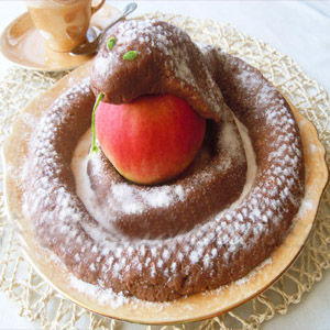 паштет в виде змеи