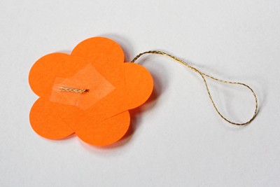 бумажный шарик на елку своими руками