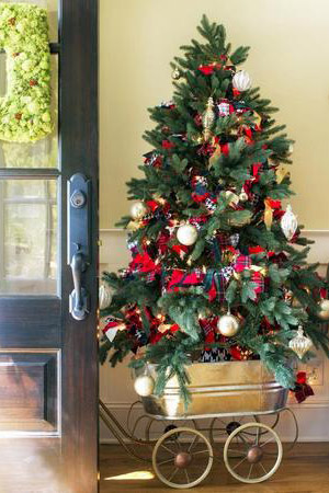 елка на колесах