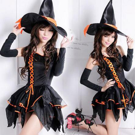 новогодний костюм ведьмочки