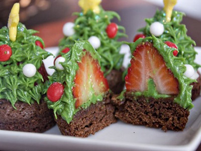 клубничка елочка