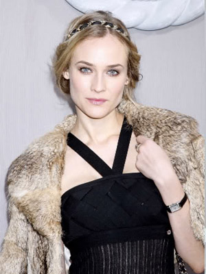 платье с мехом