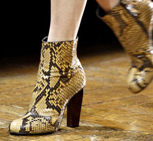 змеиные ботиночки