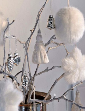 белая веточка