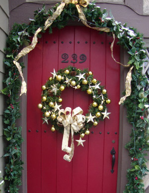 новогодний венок