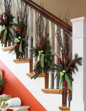 декор лестницы в доме