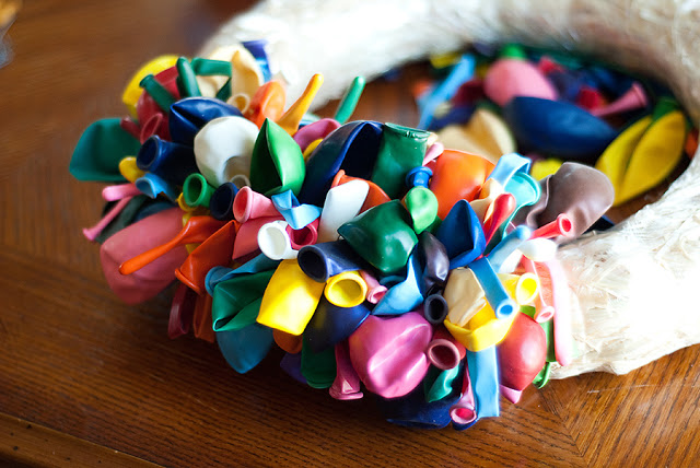 шарики на венке