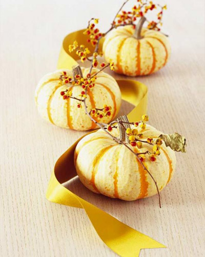 полосатые тыквы