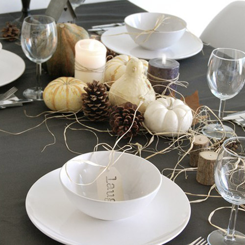 свечи и тыквы