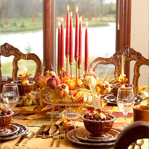 красные свечи