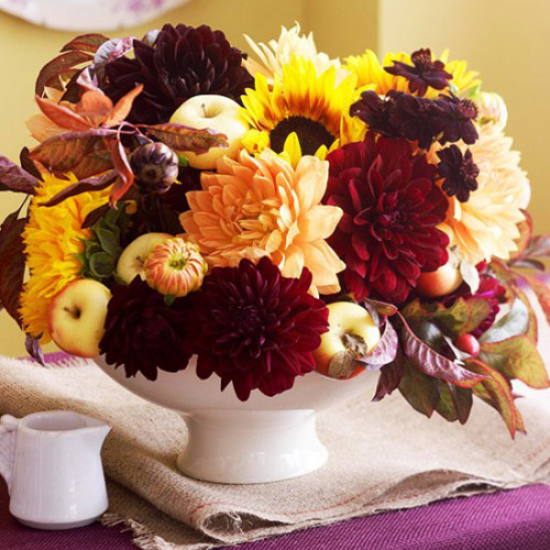 осенние цветы