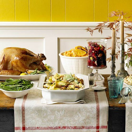 праздничный стол