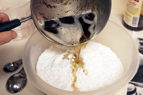 растопленное масло