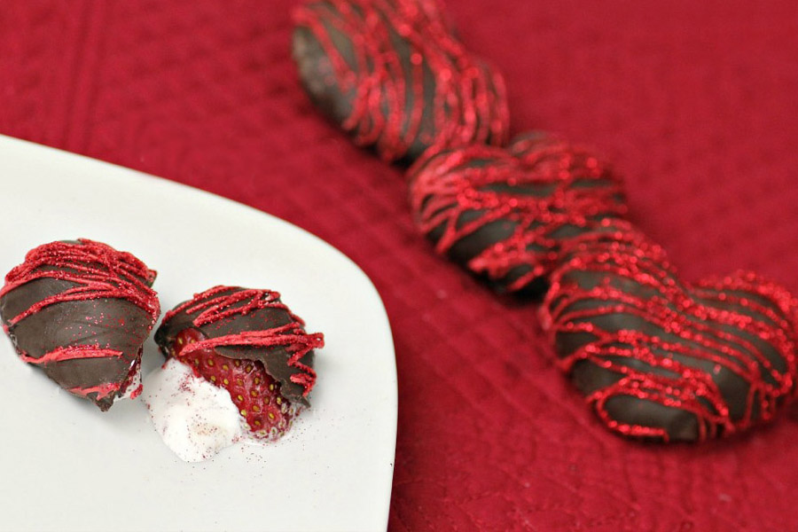 шоколадные сердечки