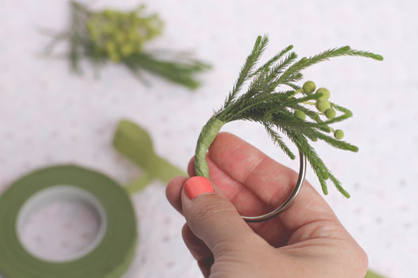 обматываем кольцо