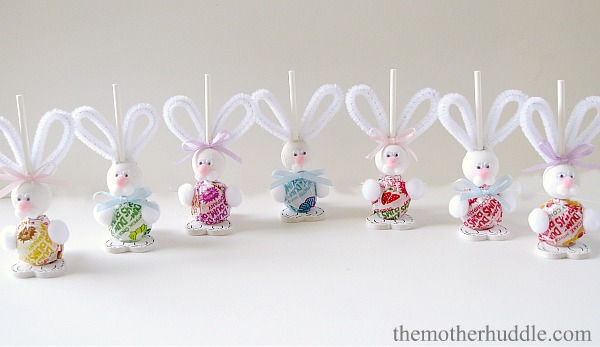 кролики из конфет