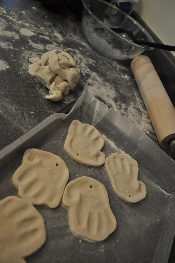 укладываем на протвень