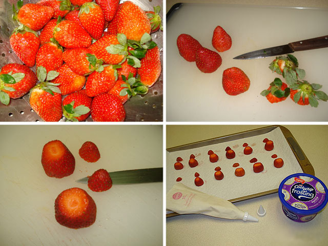 отрезаем листики