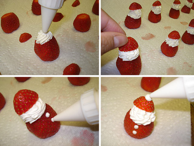 наполняем сливками