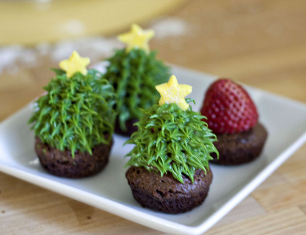 украшение кремом