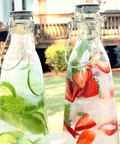 клубничная вода