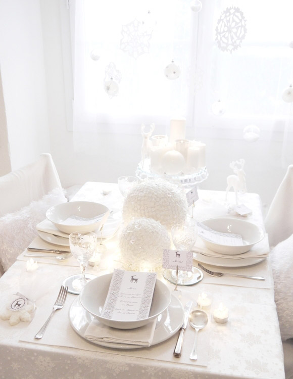 белоснежные шары