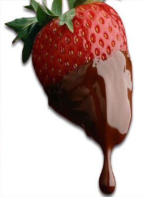 клубника в шоколаде